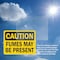 Signmission Fumes May Be Present Caution Sign, Vinyl Decal, 10in W x 7in L, 2PK OS-2PACK-CS-D-710-L-19173 - alternate 4